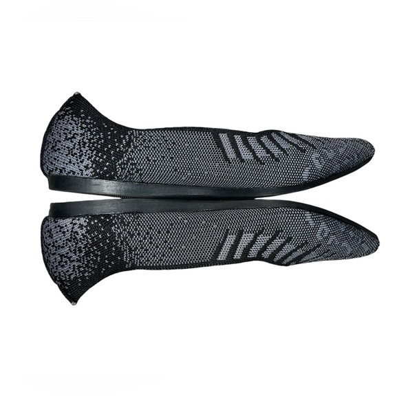 FRANK MULLY TWO TONE GRAY AND BLACK FLATS SIZE 8 - Picture 3 of 5